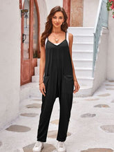 Load image into Gallery viewer, Spaghetti Strap Jumpsuit with Pockets

