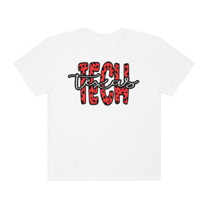 Spotted Texas Tech Comfort Colors Unisex Garment-Dyed T-shirt