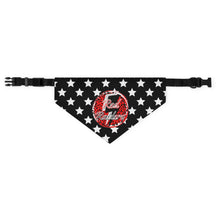 Load image into Gallery viewer, Red Raiders Lighting Bolt Pet Bandana Collar for all Size Dogs
