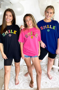 Smile Ideal Chenille T-Shirt