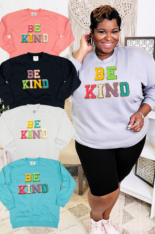 Be Kind Ideal Chenille Sweatshirt