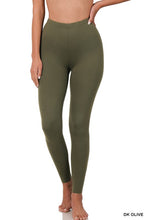 Load image into Gallery viewer, BRUSHED DTY MICROFIBER FULL LENGTH LEGGINGS
