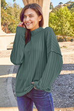 Load image into Gallery viewer, Basic Bae Full Size Ribbed Exposed Seam Mock Neck Knit Top
