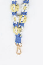 Load image into Gallery viewer, Assorted 4-Piece Macrame Flower Keychain
