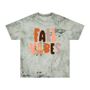 Fall Vibes Pumpkin Stack Unisex Color Blast T-Shirt