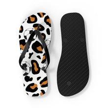 Load image into Gallery viewer, Leopard Soccer Flip Flops
