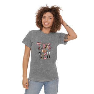 Texas Tech Football Unisex Mineral Wash T-Shirt