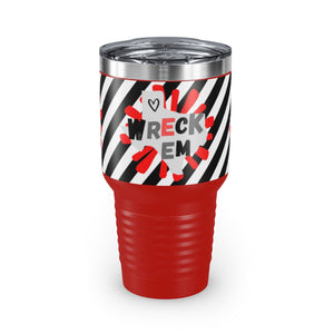 Wreck 'Em Splat Ringneck Tumbler, 30oz