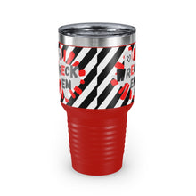 Load image into Gallery viewer, Wreck &#39;Em Splat Ringneck Tumbler, 30oz
