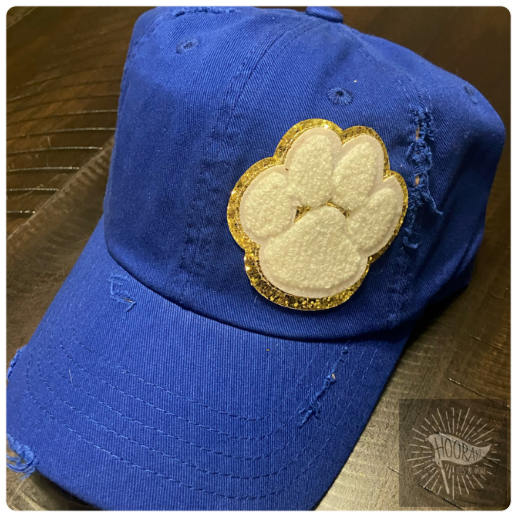 CHENILLE TIGER PAW HAT