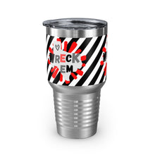 Load image into Gallery viewer, Wreck &#39;Em Splat Ringneck Tumbler, 30oz
