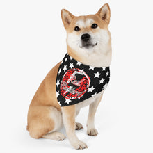 Load image into Gallery viewer, Red Raiders Lighting Bolt Pet Bandana Collar for all Size Dogs
