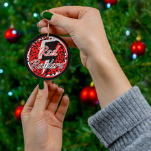 Load image into Gallery viewer, Red Raiders Bolt Ceramic Ornament
