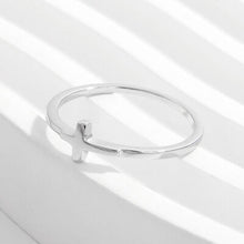 Load image into Gallery viewer, 925 Sterling Silver Cross Ring
