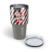 Load image into Gallery viewer, Wreck &#39;Em Splat Ringneck Tumbler, 30oz
