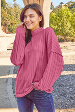 Load image into Gallery viewer, Basic Bae Full Size Ribbed Exposed Seam Mock Neck Knit Top
