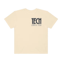 Load image into Gallery viewer, Double Sided Gray Tech Lubbock Comfort Colors Unisex Garment-Dyed T-shirt
