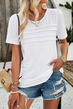 Load image into Gallery viewer, Round Neck Short Sleeve T-Shirt
