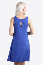 Load image into Gallery viewer, Cutout Scoop Neck Sleeveless Dress with Pockets
