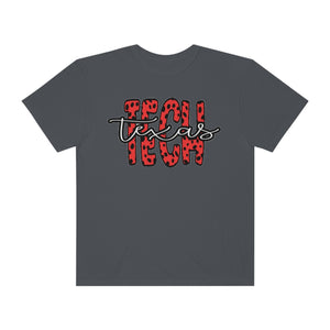 Spotted Texas Tech Comfort Colors Unisex Garment-Dyed T-shirt