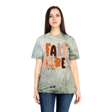 Load image into Gallery viewer, Fall Vibes Pumpkin Stack Unisex Color Blast T-Shirt
