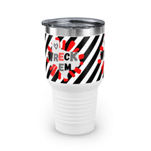 Load image into Gallery viewer, Wreck &#39;Em Splat Ringneck Tumbler, 30oz
