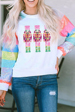 Load image into Gallery viewer, Nutcracker Sequin Long Sleeve Sweatshirt

