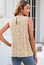 Load image into Gallery viewer, Lace V-Neck Tank
