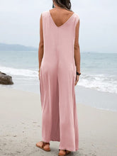 Load image into Gallery viewer, Full Size Wide Strap Jumpsuit with Pockets
