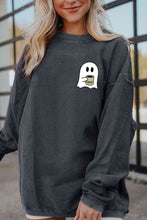 Load image into Gallery viewer, Ghost Graphic Drop Shoulder Sweatshirt
