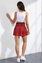 Load image into Gallery viewer, Glitter Smocked High-Waist Shorts
