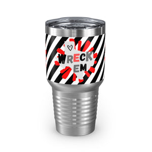 Wreck 'Em Splat Ringneck Tumbler, 30oz