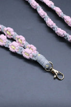 Load image into Gallery viewer, Flower Macrame Phone Lanyard
