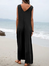 Load image into Gallery viewer, Full Size Wide Strap Jumpsuit with Pockets
