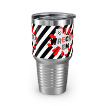 Load image into Gallery viewer, Wreck &#39;Em Splat Ringneck Tumbler, 30oz
