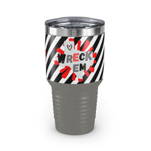 Load image into Gallery viewer, Wreck &#39;Em Splat Ringneck Tumbler, 30oz
