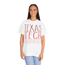 Load image into Gallery viewer, Skinny Texas Tech University Comfort Colors Unisex Garment-Dyed T-shirt
