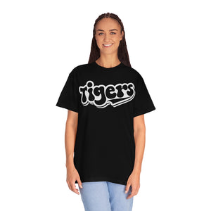 Retro White Tigers Comfort Colors Unisex Garment-Dyed T-shirt