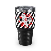 Load image into Gallery viewer, Wreck &#39;Em Splat Ringneck Tumbler, 30oz
