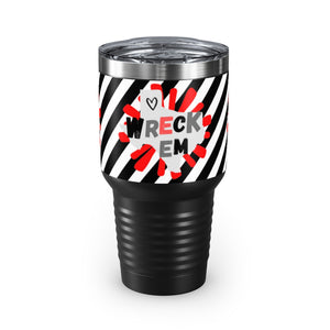 Wreck 'Em Splat Ringneck Tumbler, 30oz