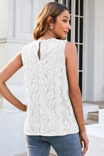 Load image into Gallery viewer, Lace V-Neck Tank
