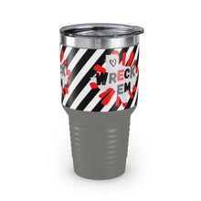 Load image into Gallery viewer, Wreck &#39;Em Splat Ringneck Tumbler, 30oz
