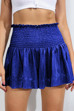 Load image into Gallery viewer, Glitter Smocked High-Waist Shorts
