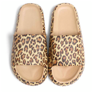 Leopard Summer Slip Ons
