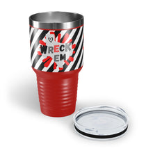 Load image into Gallery viewer, Wreck &#39;Em Splat Ringneck Tumbler, 30oz
