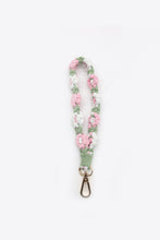 Load image into Gallery viewer, Assorted 4-Piece Macrame Flower Keychain
