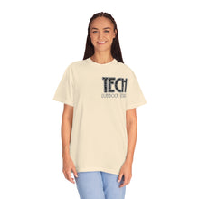 Load image into Gallery viewer, Double Sided Gray Tech Lubbock Comfort Colors Unisex Garment-Dyed T-shirt
