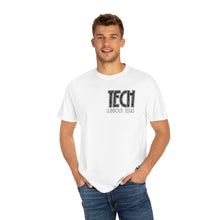 Load image into Gallery viewer, Double Sided Gray Tech Lubbock Comfort Colors Unisex Garment-Dyed T-shirt
