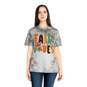 Fall Vibes Acorn Unisex Color Blast T-Shirt