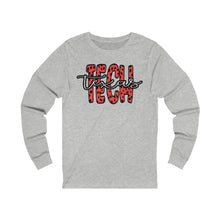 Load image into Gallery viewer, Spotted Texas Tech Unisex Jersey Long Sleeve Tee
